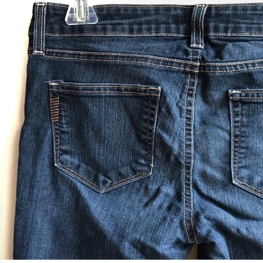 Paige Peg Skinny Jeans Deep Indigo Dark Wash Denim PSK184 Size 28 - Picture 4 of 5
